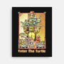 Enter the Turtle-none stretched canvas-FunTimesTees