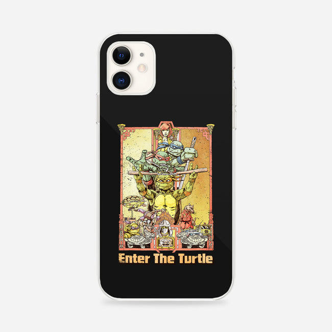 Enter the Turtle-iphone snap phone case-FunTimesTees