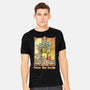 Enter the Turtle-mens heavyweight tee-FunTimesTees