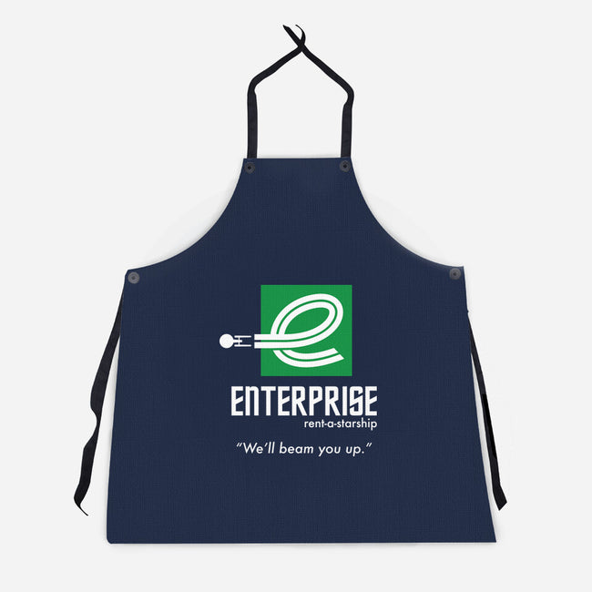 Enterprise Rent-A-Starship-unisex kitchen apron-NomadSlim