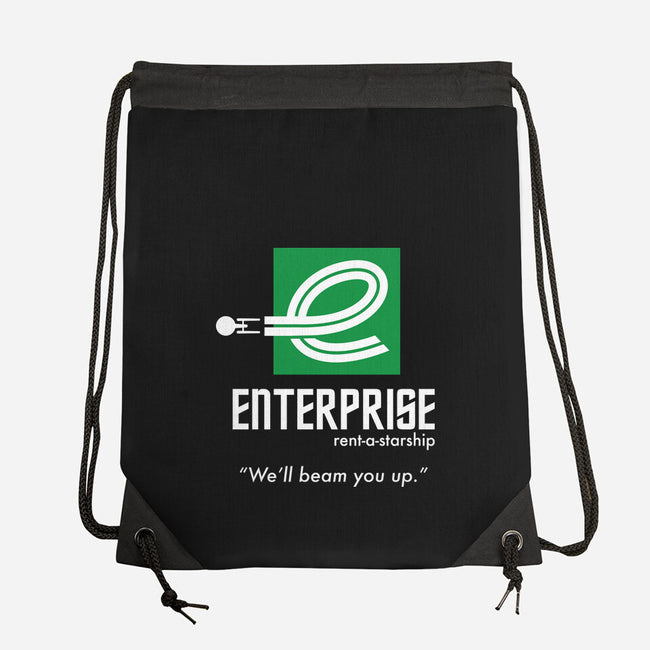 Enterprise Rent-A-Starship-none drawstring bag-NomadSlim