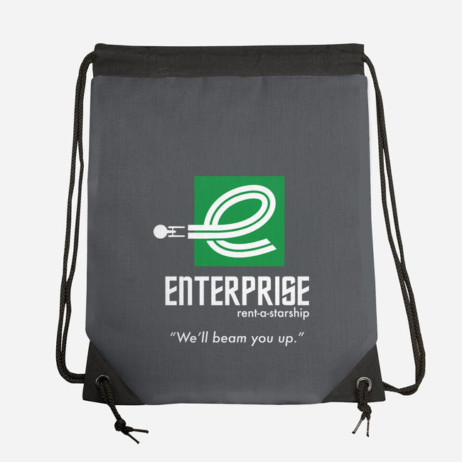 Enterprise Rent-A-Starship-none drawstring bag-NomadSlim