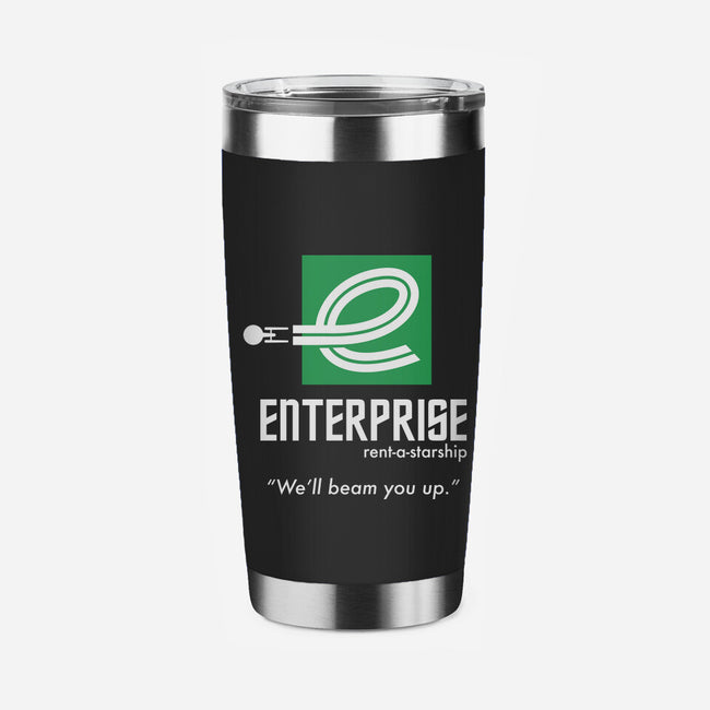 Enterprise Rent-A-Starship-none stainless steel tumbler drinkware-NomadSlim