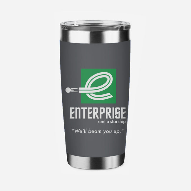 Enterprise Rent-A-Starship-none stainless steel tumbler drinkware-NomadSlim