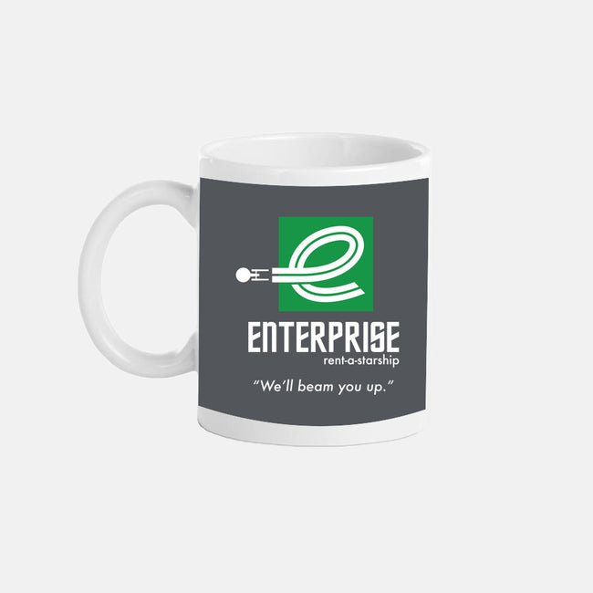 Enterprise Rent-A-Starship-none glossy mug-NomadSlim