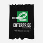 Enterprise Rent-A-Starship-none polyester shower curtain-NomadSlim