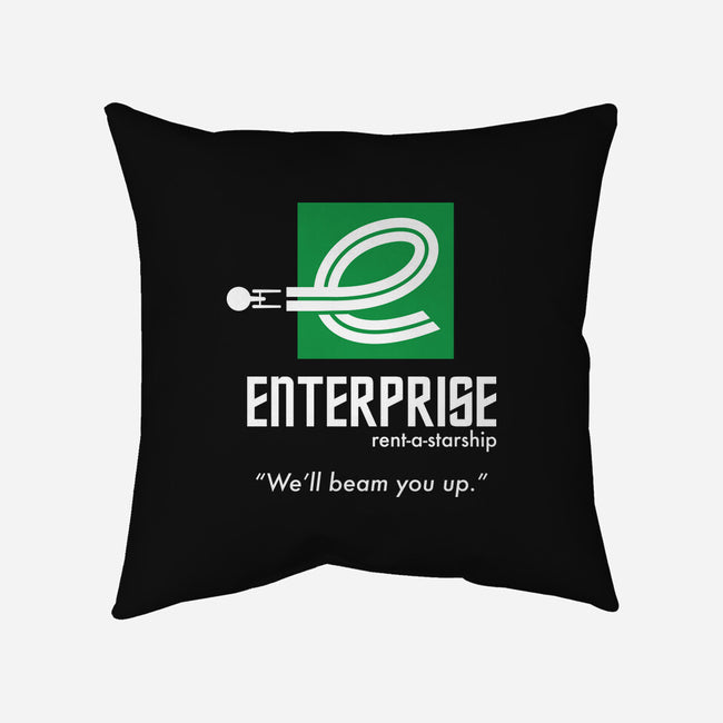 Enterprise Rent-A-Starship-none removable cover throw pillow-NomadSlim