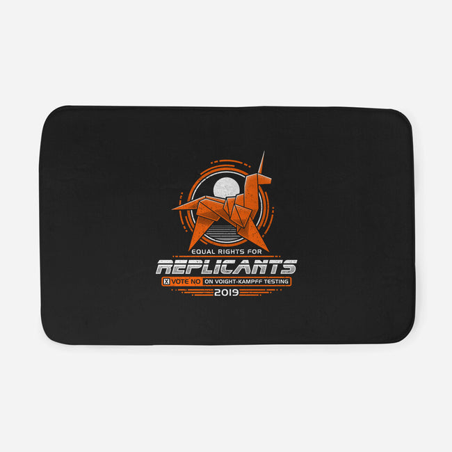 Equal Rights For Replicants-none memory foam bath mat-adho1982