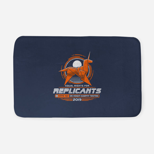 Equal Rights For Replicants-none memory foam bath mat-adho1982