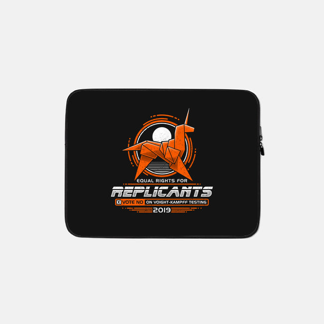 Equal Rights For Replicants-none zippered laptop sleeve-adho1982