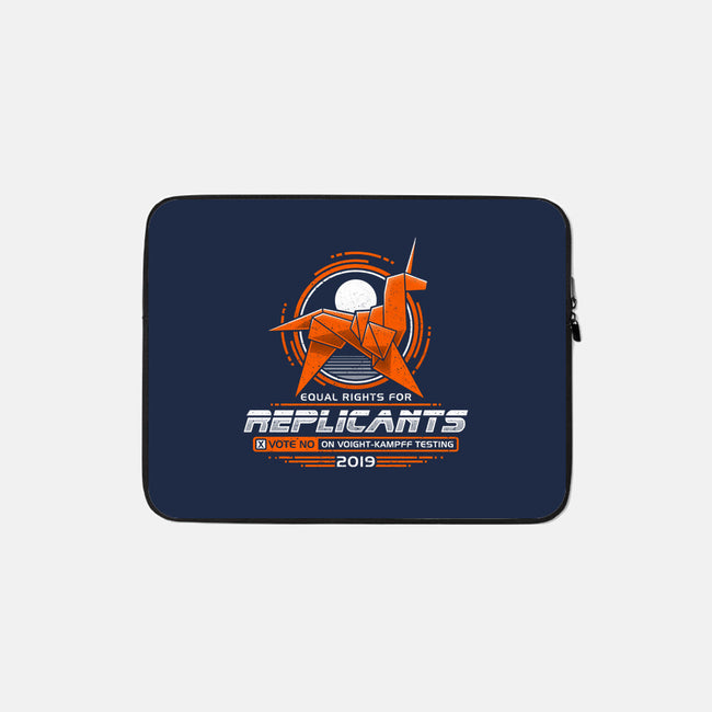 Equal Rights For Replicants-none zippered laptop sleeve-adho1982