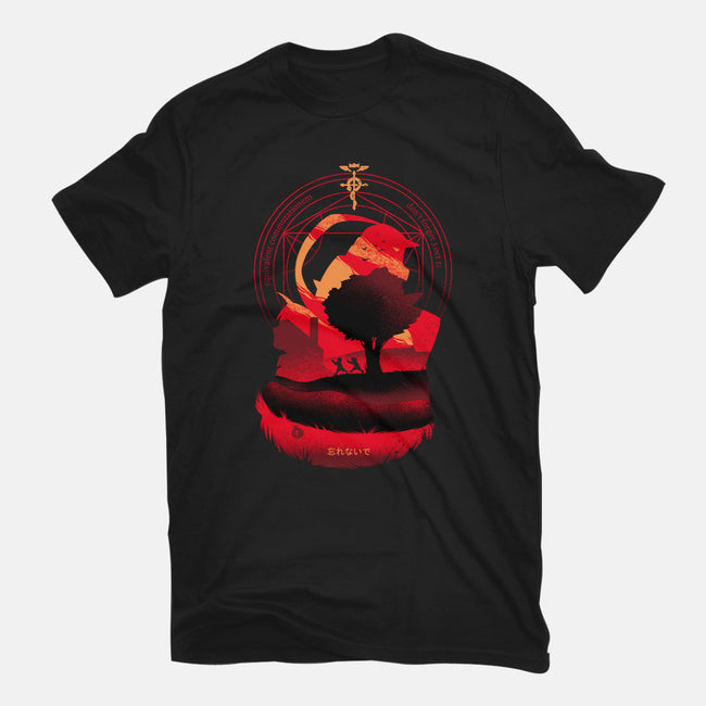 Equivalent Commutationem-mens heavyweight tee-yumie