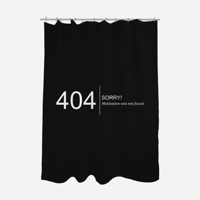 Error: Motivation Not Found-none polyester shower curtain-dudey300