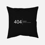 Error: Motivation Not Found-none removable cover w insert throw pillow-dudey300