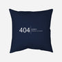 Error: Motivation Not Found-none removable cover w insert throw pillow-dudey300