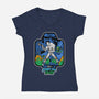Escape from LV-426-womens v-neck tee-inkjava