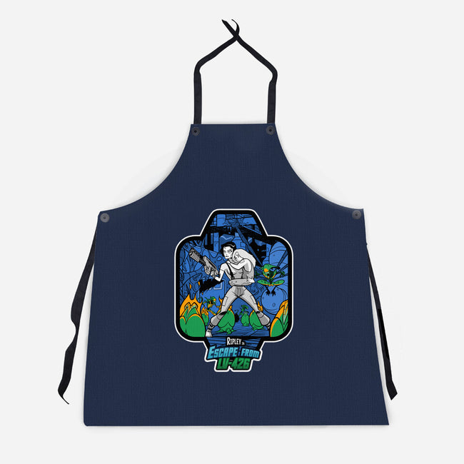 Escape from LV-426-unisex kitchen apron-inkjava