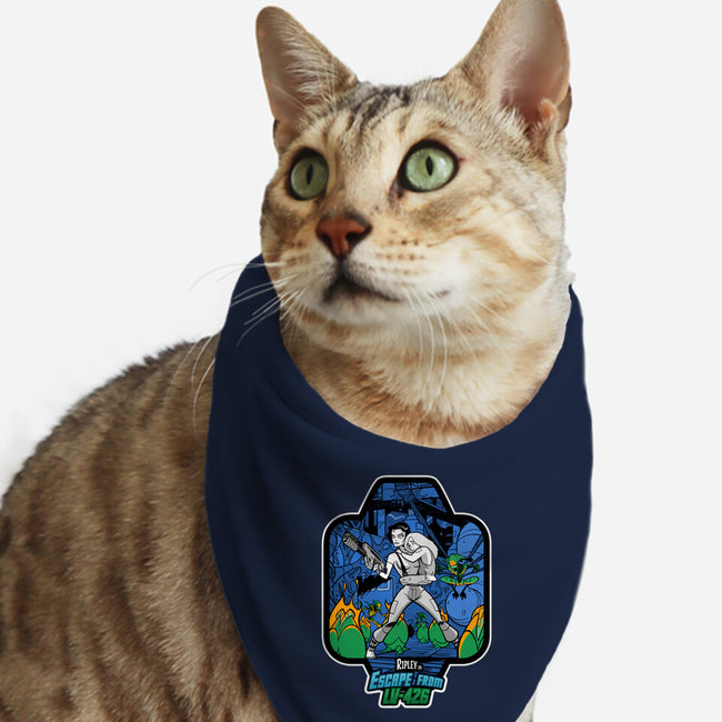Escape from LV-426-cat bandana pet collar-inkjava