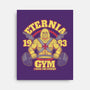 Eternia Gym-none stretched canvas-jozvoz