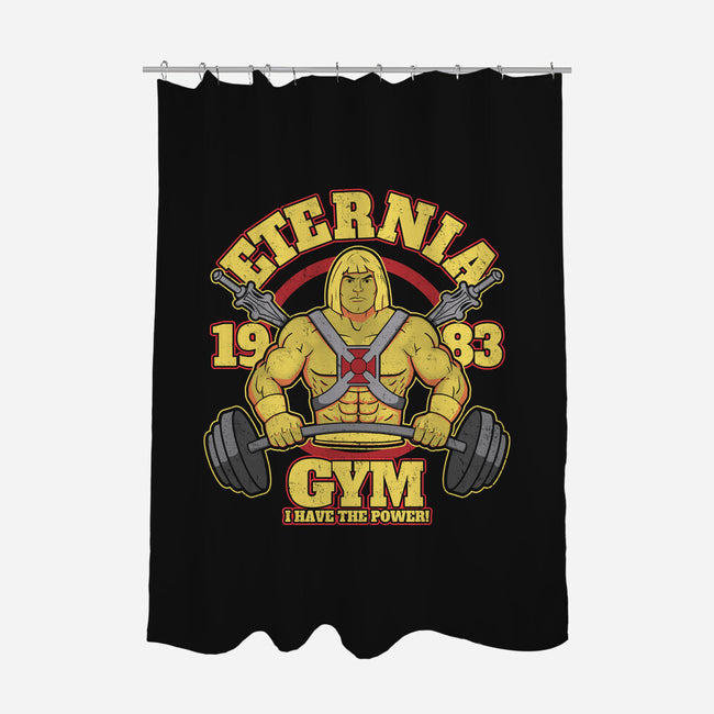 Eternia Gym-none polyester shower curtain-jozvoz