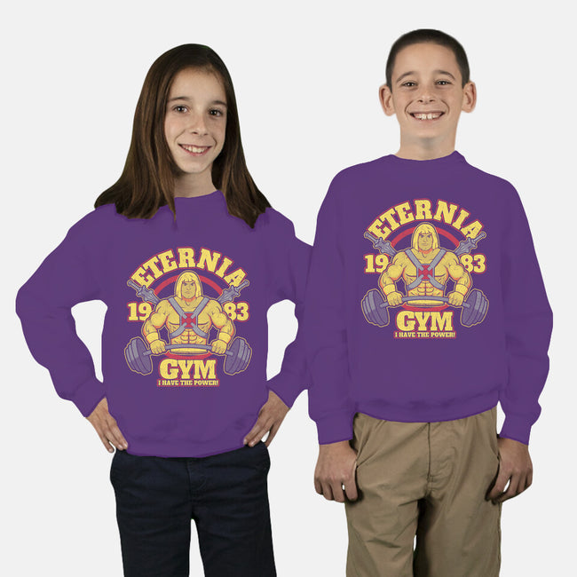 Eternia Gym-youth crew neck sweatshirt-jozvoz