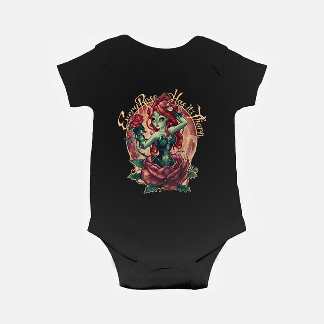 Every Rose Has Its Thorn-baby basic onesie-TimShumate