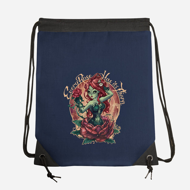 Every Rose Has Its Thorn-none drawstring bag-TimShumate