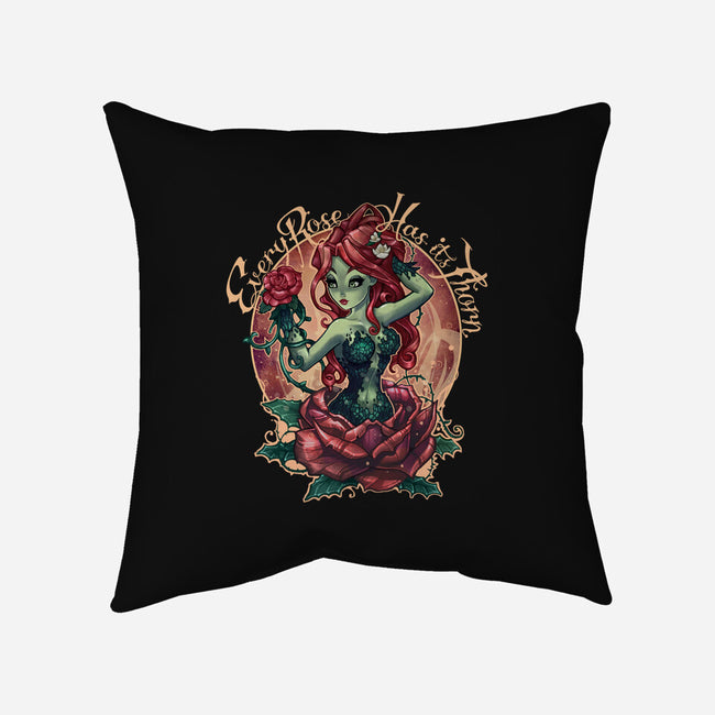 Every Rose Has Its Thorn-none removable cover w insert throw pillow-TimShumate