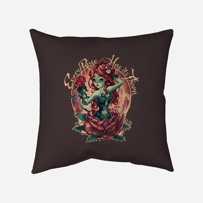 Every Rose Has Its Thorn-none removable cover w insert throw pillow-TimShumate