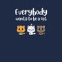 Everybody Wants to be A Cat-mens heavyweight tee-kosmicsatellite