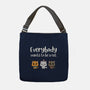 Everybody Wants to be A Cat-none adjustable tote-kosmicsatellite