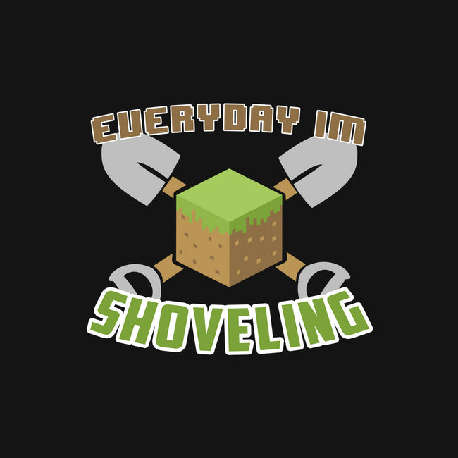 Everyday I'm Shoveling-none removable cover throw pillow-thehookshot