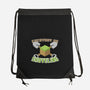 Everyday I'm Shoveling-none drawstring bag-thehookshot