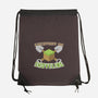 Everyday I'm Shoveling-none drawstring bag-thehookshot