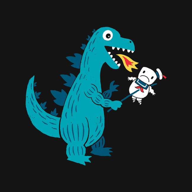 Everyone Loves Marshmallow-womens v-neck tee-DinoMike
