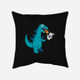 Everyone Loves Marshmallow-none removable cover w insert throw pillow-DinoMike