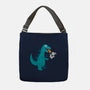 Everyone Loves Marshmallow-none adjustable tote-DinoMike