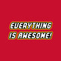 Everything is Awesome-none glossy sticker-Fishbiscuit