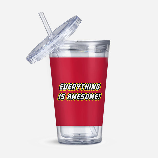 Everything is Awesome-none acrylic tumbler drinkware-Fishbiscuit