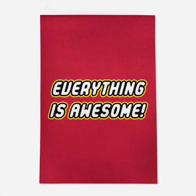 Everything is Awesome-none indoor rug-Fishbiscuit