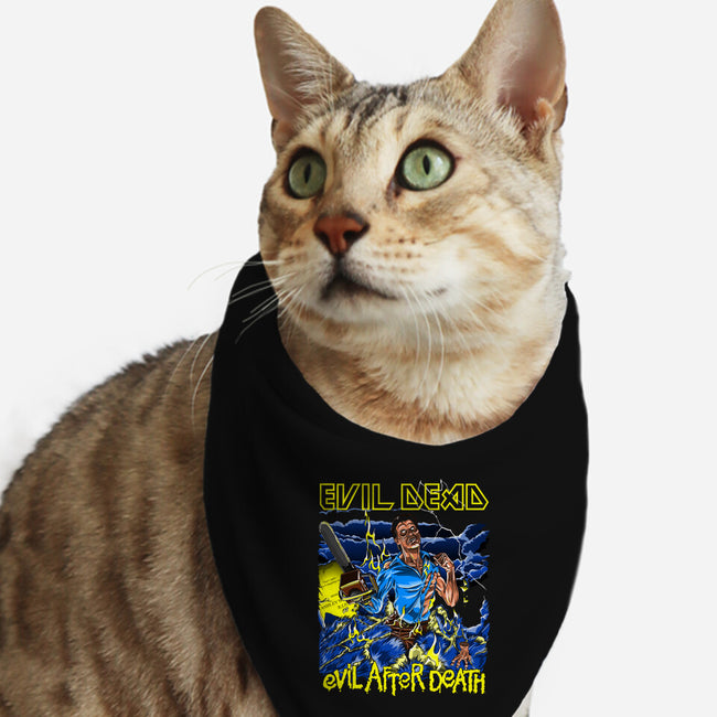 Evil After Death-cat bandana pet collar-boltfromtheblue