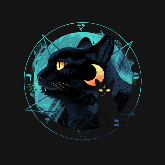 Evil Cat-none glossy sticker-vp021