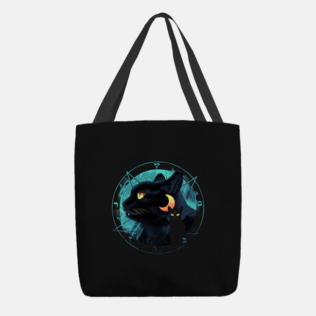 Evil Cat-none basic tote-vp021