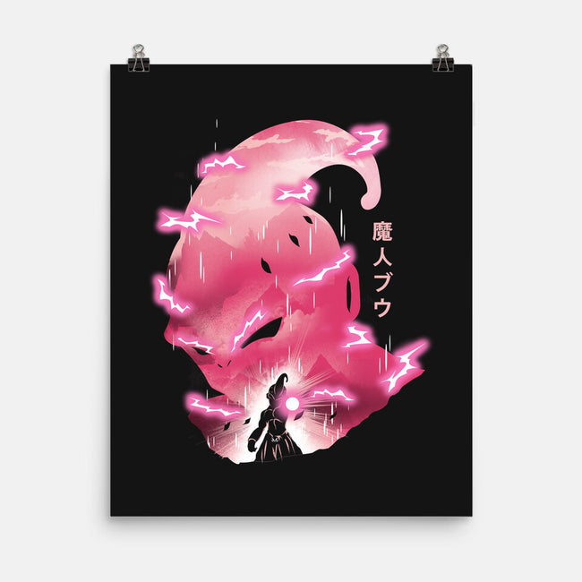 Evil Pink-none matte poster-dandingeroz