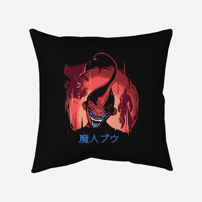 Evil-ution-none removable cover w insert throw pillow-Harantula