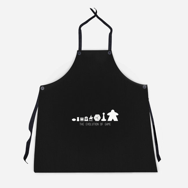 Evolution of Game-unisex kitchen apron-CupidsArt