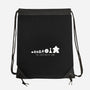 Evolution of Game-none drawstring bag-CupidsArt