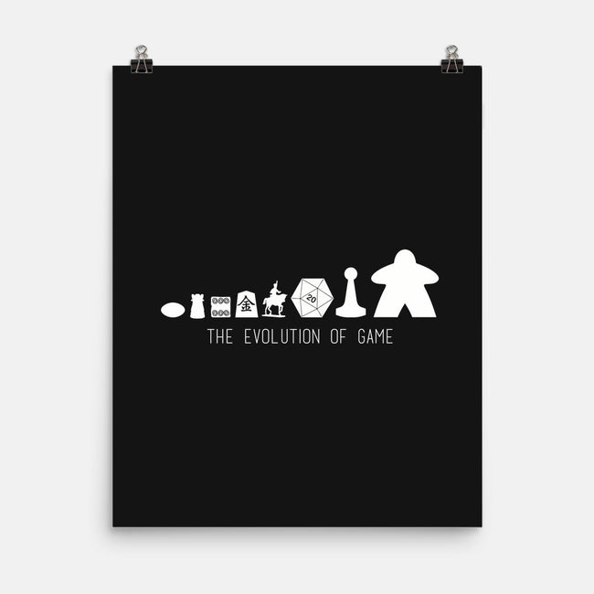 Evolution of Game-none matte poster-CupidsArt