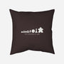 Evolution of Game-none removable cover w insert throw pillow-CupidsArt