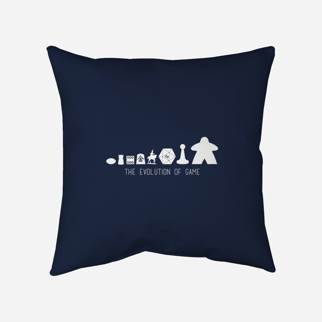 Evolution of Game-none removable cover w insert throw pillow-CupidsArt